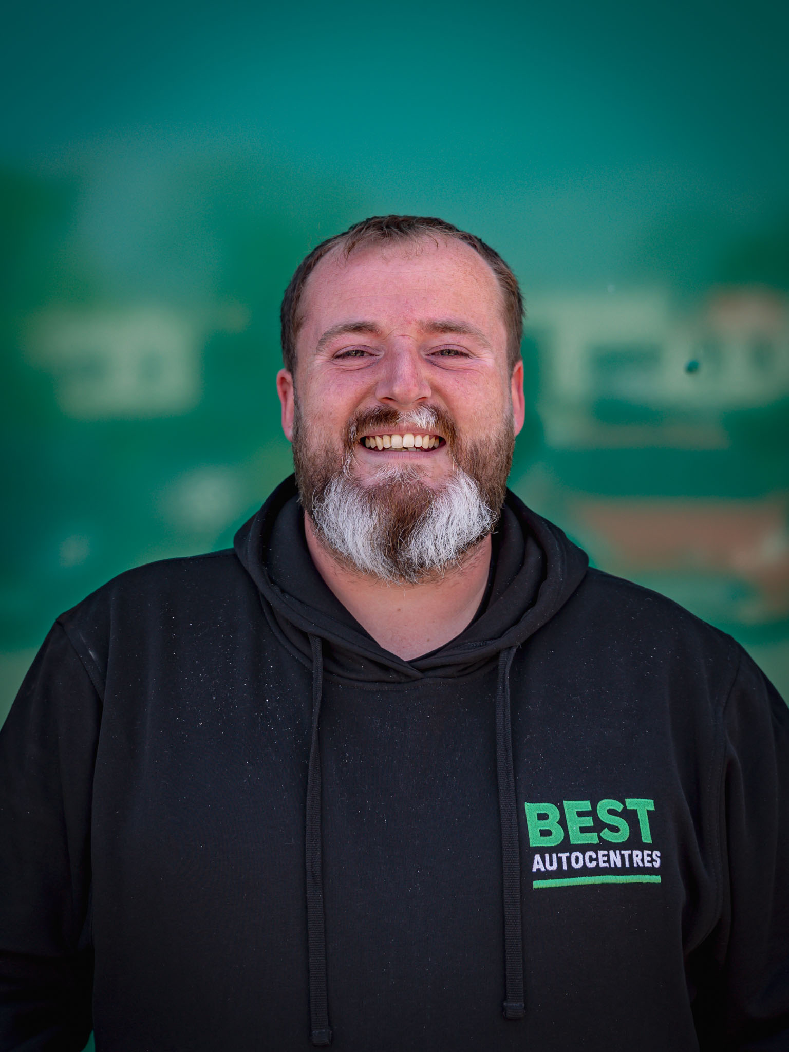Best Autocentres Totton team member in branded workwear